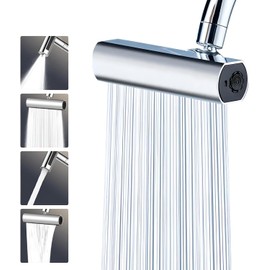 Aireador de Fregadero, 360 Giratorio Grifo Extensor 4 Modos