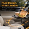 Bandeja de comida ajustable para coche, mesa de comedor, consola