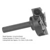 1/4in Shank Insert Style Spoilboard Bit 2 and 2 Flute
