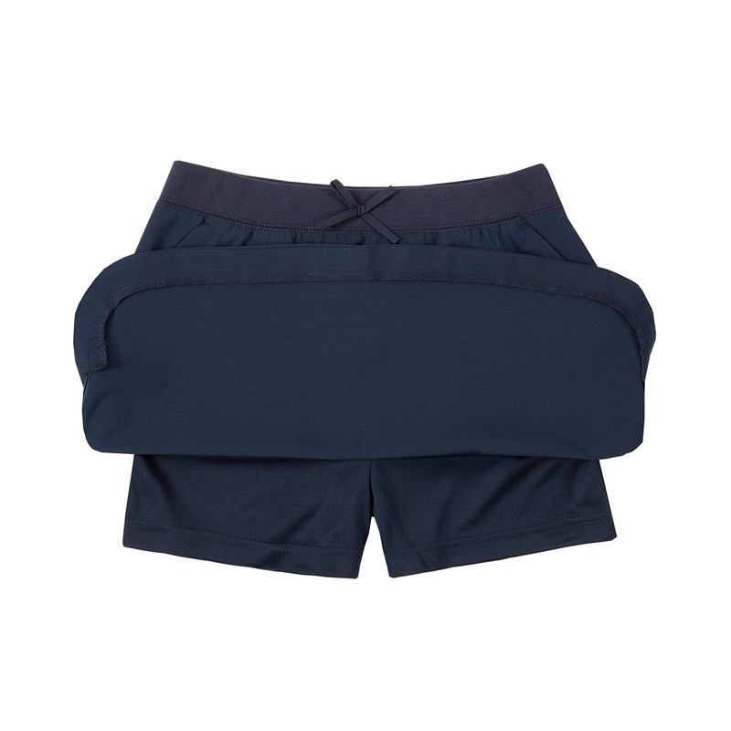 IZOD - Falda de Patinete sin Cierre para niñas, Skater