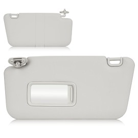 Sun Visor for 2009-2013 Subaru Forester, Left Driver Side Gray Sunvisor Replacement 92011SC033LO