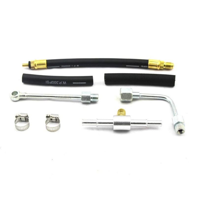 Fuel Injection Pump Pressure Tester Manometer Gauge System Test Kit