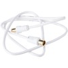 CDL Micro 1 m Gold Plated TV Aerial Cable (M-M)