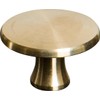 STAUB Nickel lid-knob Round Large,Gold,17,5x13,5x11,0 cm