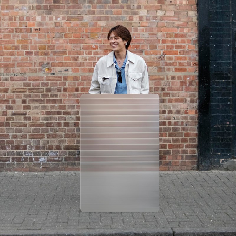 Invisibility Shield - 36"x24", Lenticular Sheet Shield with Transparent Acrylic