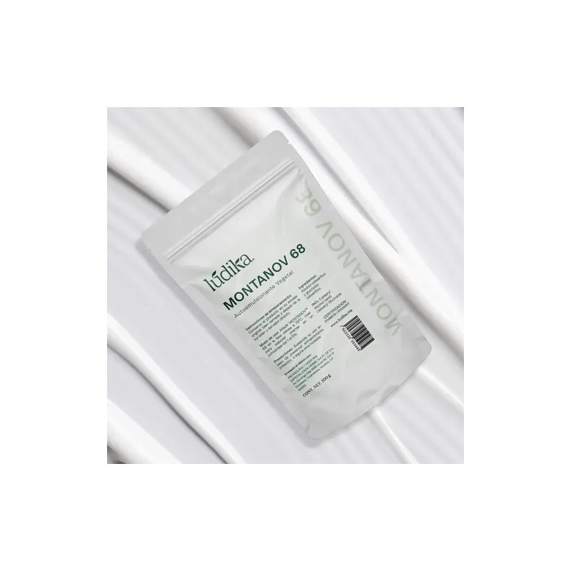 Emulsionante Natural Montanov 68 Ludika 100g para Cremas y Protectores