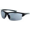 Cougar FS2 Sport Wrap Bifocal Reading Sunglasses (2.50, Black)