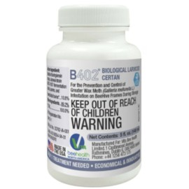 Vita Bee Health Certan B402 - Controls Wax Worm Larvae in Stored Honeybee Comb Frames (5 oz)