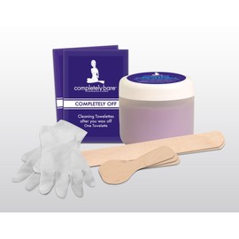 bare more ouch LESS Strip-Less Wax Kit Face & Other Sensitive Areas Wax Kit, 3.0 Ounce by Completely Bare (Pack of 12)