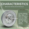 DOJA Barcelona Metal Belt Pulley Disc with Pins for Blinds