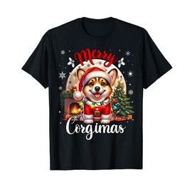 Christmas Costume Corgi Xmas Merry Corgimas Corgi T-Shirt