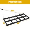 4 FT Drag Harrow, Heavy Duty Driveway Grader, Tow Behind