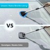 deuvuo 18 Pcs Windshield Cleaning Tool, Expandable Car Window Cleaner