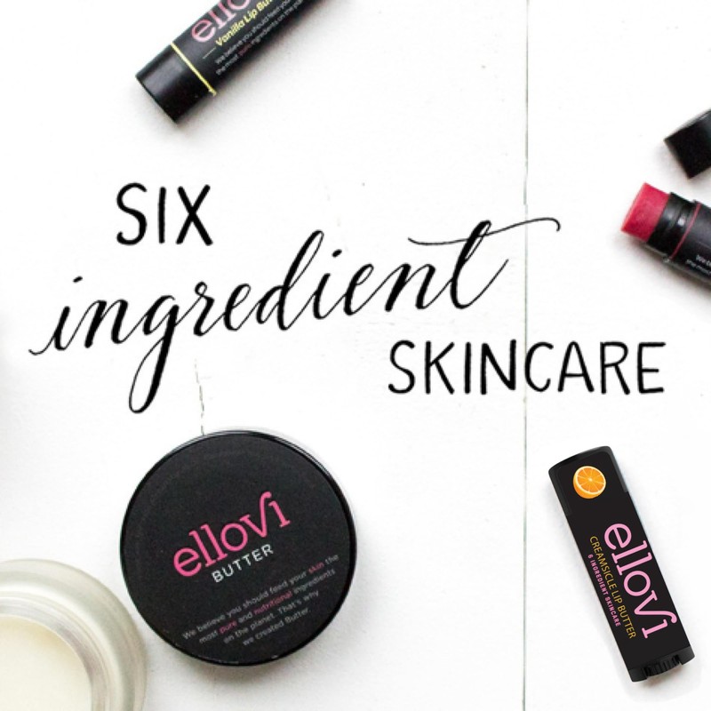 Ellovi Natural Lip Butter Lip Balm - Creamsicle - Pure