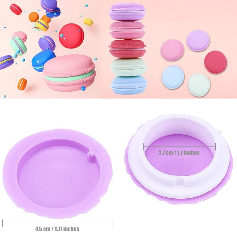 Onwon 6 Pieces Colorful Mini Trinket Jewelry Storage Box, Cute