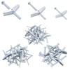 HELIFOUNER 24 Pieces Toggle Bolt and Wing Nut for Hanging