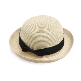 STOBOK Sun Hat, Fashion Women Bowler Hat Women Summer Sun Hats Straw Beach Hat Woven Straw Hat for Outdoor, Party, Beach Beige