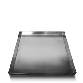 Universal Metal Solutions Universal Metal Solutions 26GA Galvanized Drain Pan W/O Hole-Rust-Free Made for Electric Water Heater & Air Conditioning Units Protects Floor from Water Damage, Easy to Install- 26"x26"x2"