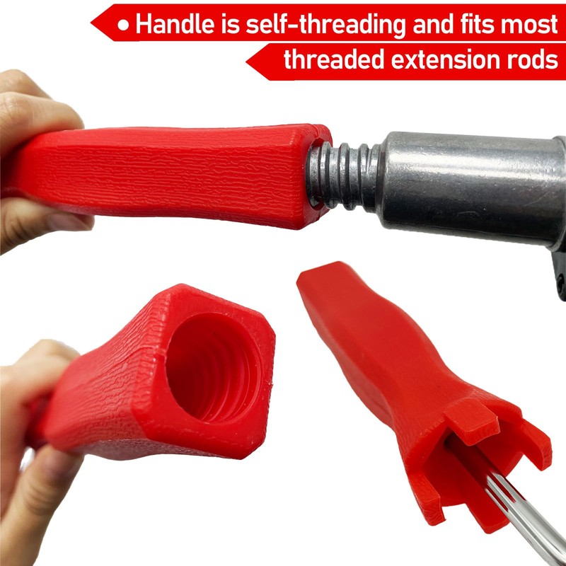 WYXDSDEV 9 Inch Screed Spiked Roller, Latex Floor Self Leveling