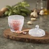 ZEERSHEE 5 Oz Clear Glass Salt Cellar with Lid for