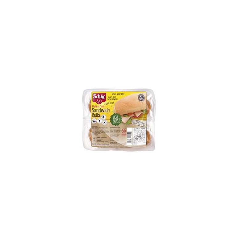 Schar Gluten Free Sandwich Roll 5.3 Oz (Pack of 6)