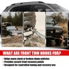 AWL Brothers Front Tow Hooks for Chevy Silverado 1500 &