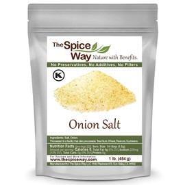 The Spice Way Onion Salt - 1 lb. - seasoning salt blend