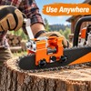 10 pcs Portable Chainsaw Chain Sharpening Jig – Hand-Crank Manual