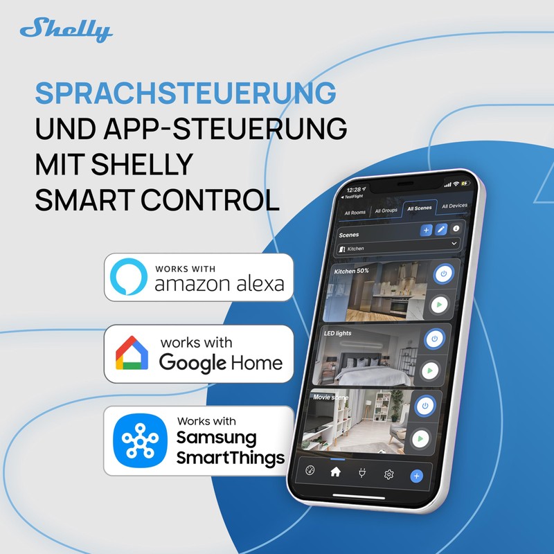 Shelly Shutter (2 Pieces) & BLU RC Button 4 (Bundle)