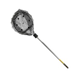 Unbranded 36 in Frabill Sportsman Series Landing Net, 17 x 19 Hoop, Premium Rubber Netting