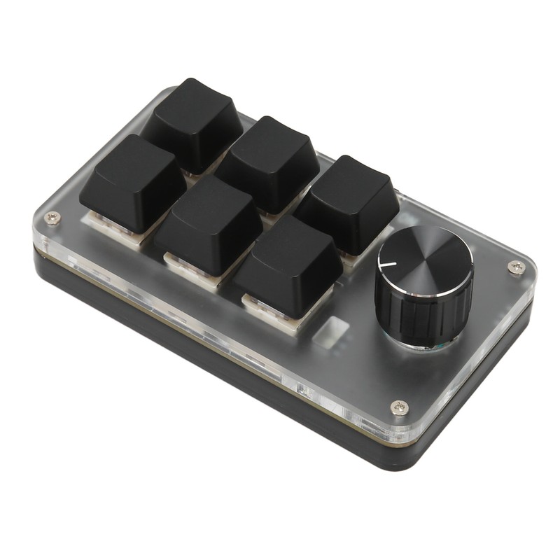 Mini Keypad Knob Design Red Switch Dual Mode Plug and