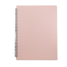 Wealrit Sheet Music Folder 20 Sleeves Display Music Binder Organizer for Sheet Music Storage Sheet Music Holder Fits 8.7" x 12" or A4 Paper(Light Pink)