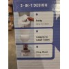 Delta Children PerfectSize 3-in-1 Potty Toilet/Seat/St