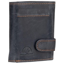 Greenburry Vintage RFID Leather Card Slider Card Holder Credit Card Holder 1687-RFID, blue, One size fits all