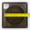 Deflecto Supurr-Vent® Louvered Vent Hood, 6", Brown