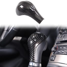 Moittellc Gear Shift Knob Cover Compatible with Infiniti G37 G35 G25 Q40 FX35 FX37 FX50 QX70 QX56 EX35 EX37 EX25 QX50/Nissan Patrol 2013-2018, Accessories