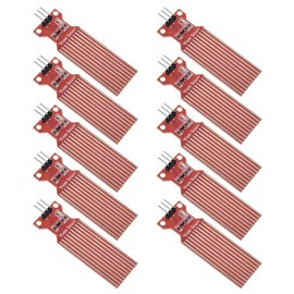 Ren He 10pcs Water Level Sensor Module DC 3V-5V 20mA Water Sensor for Liquid Depth Height Detection Water Detection Rainwater Liquid Level Detection Sensor for Arduino