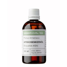 Apricot Kernel Oil Organic Cold Pressed 100 ml (Prunus Armeniaca) - 100% Natural from wesentlich.