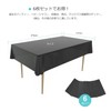 Puricon Tablecloths Disposable 6 Pcs 54x108 Inch Table Mat Desk
