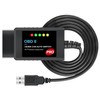 [Pro] ELM327 OBD2 Adapter USB Scanner Compatible with Ford F150