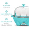 Elite Gourmet Easy Electric 7 Egg Capacity Soft, Medium, Hard-Boiled