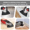 Multi Tool Sanding Pads 4Pcs 80mm Sanding Tools Multitool Triangle