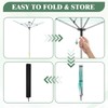 FWTRMRC Outdoor Umbrella Drying Rack 165 Feet Umbrella Clothesline with