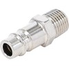 BGS Air Pressure Connector Nipple with External Thread 1/4 Inch,