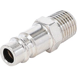 BGS Air Pressure Connector Nipple with External Thread 1/4 Inch, 3222-1