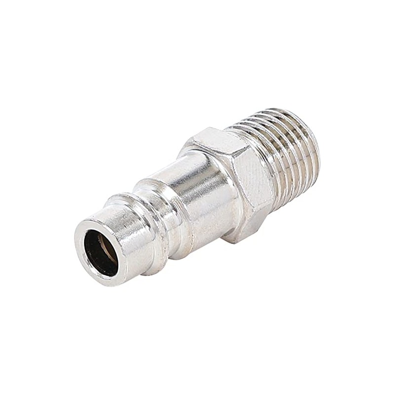 BGS Air Pressure Connector Nipple with External Thread 1/4 Inch,