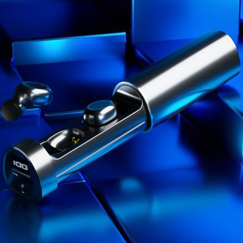 Mini Bluetooth Earbuds Touch Control LED Display Waterproof Wireless Sports