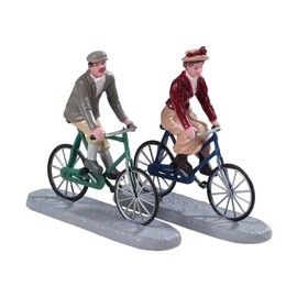 Lemax - Bike Ride Date - Set of 2 - Christmas Houses & Christmas Villages
