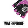 Optimum Women's Nitebrite Fingerless Gloves - Black/Pink, XX-Small