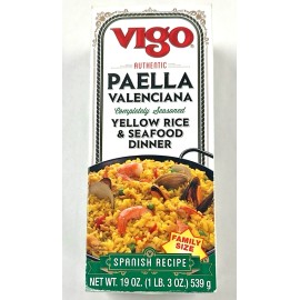 Vigo 2 Boxes of "VIGO"  Paella Valencia - Spanish Original Recipe 19 oz. Each